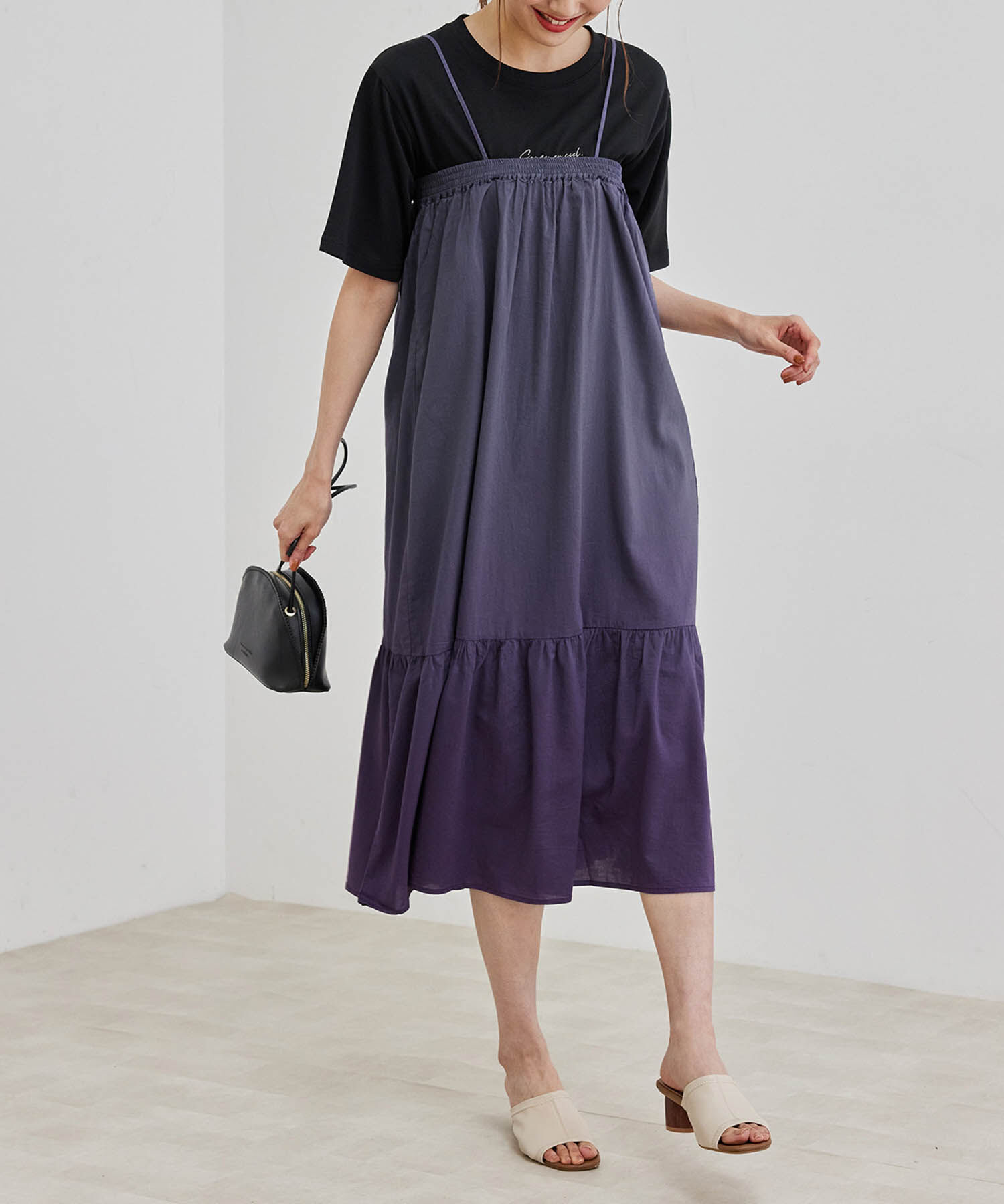 Rope&rsquo;Picnic「【マルチWAY】【リンクコーデ】グラデーションスカート」|スカート|