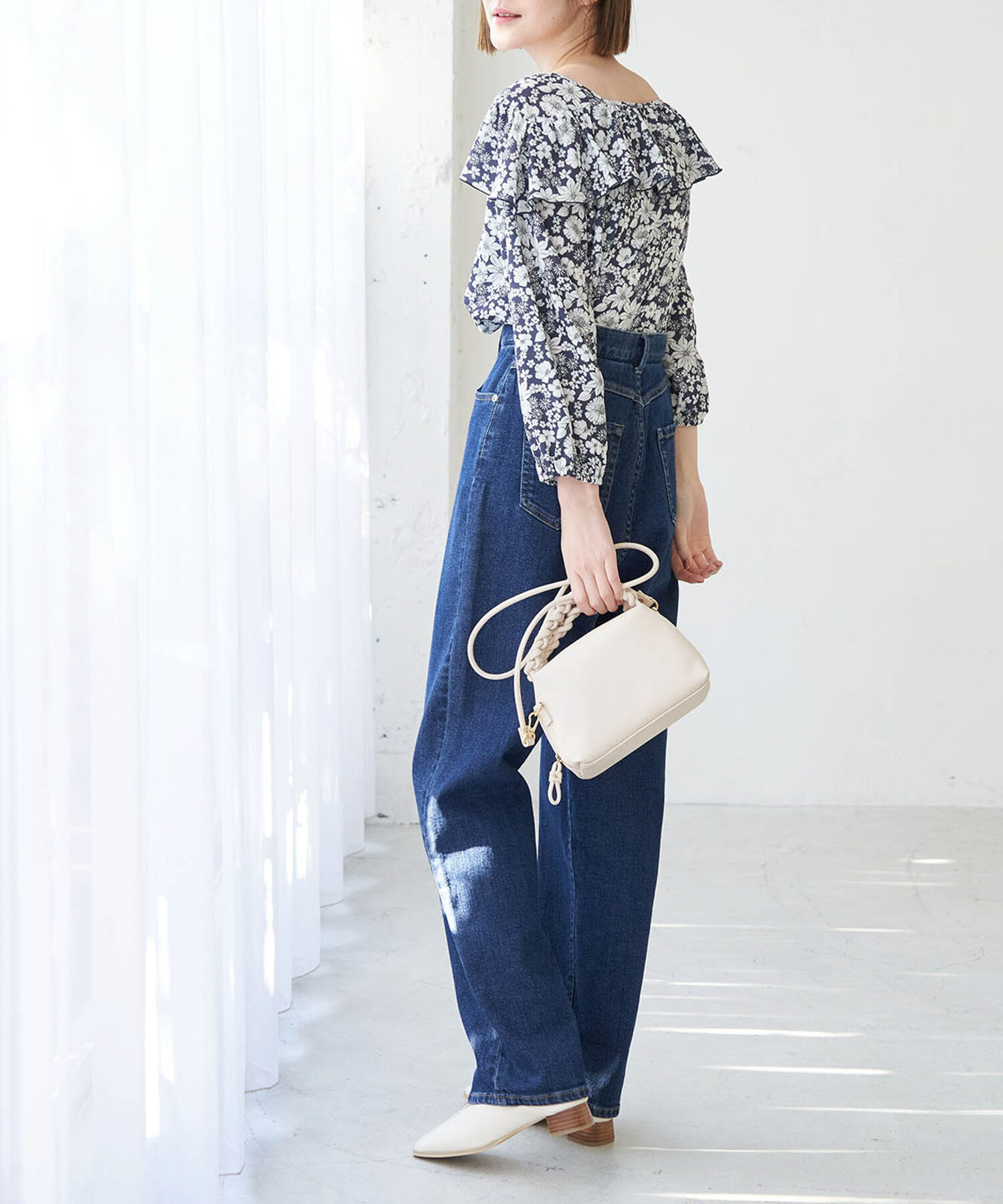 Rope&rsquo;Picnic「ラッフルデザインブラウス」|シャツ・ブラウス|