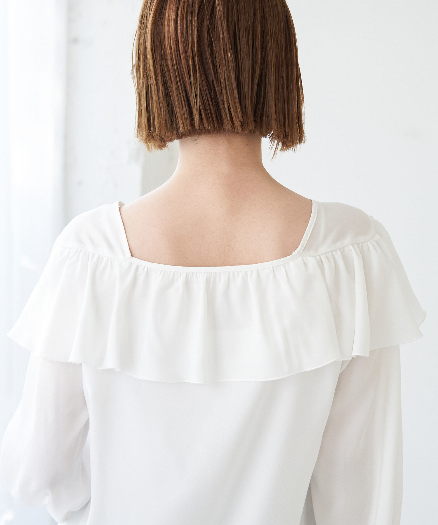 Rope&rsquo;Picnic「ラッフルデザインブラウス」|シャツ・ブラウス|