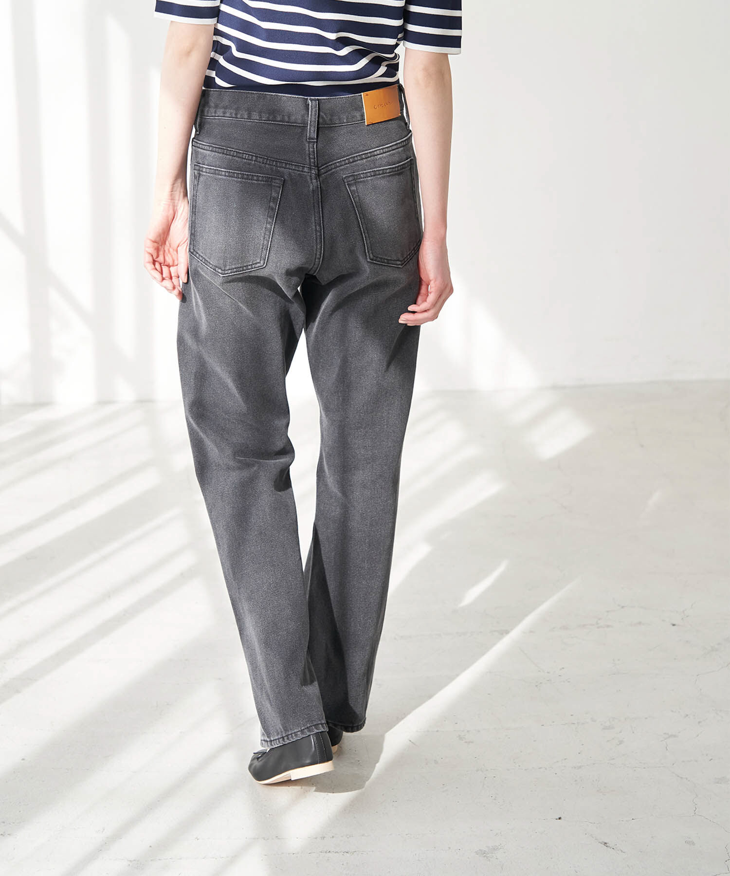 Rope&rsquo;Picnic「【emur】ストレートデニムパンツ」|デニム|