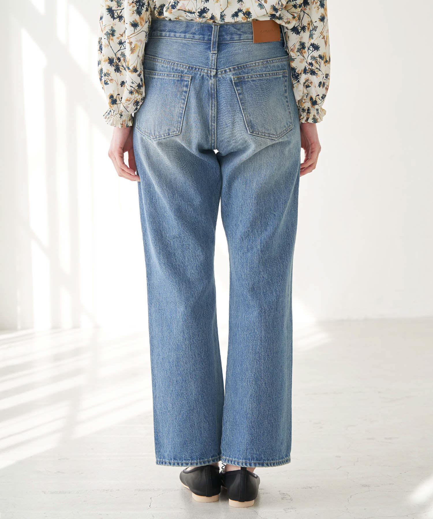 Rope&rsquo;Picnic「【emur】ストレートデニムパンツ」|デニム|