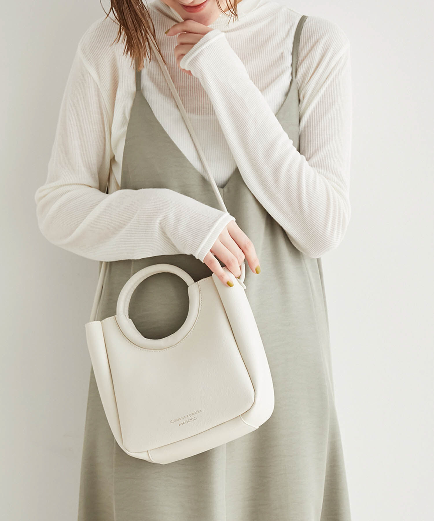 ROPE PICNIC PASSAGE「リングハンドルミドルトート＆ショルダーバッグ」|ショルダー・メッセンジャー|