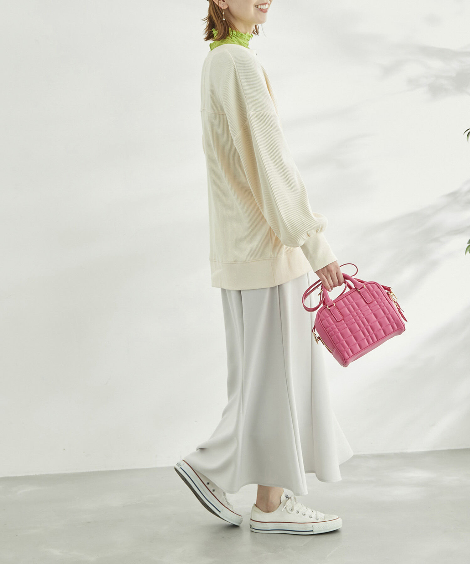 Rope&rsquo;Picnic「【WEB限定】テレコ袖ボリュームカーディガン」|カーディガン|