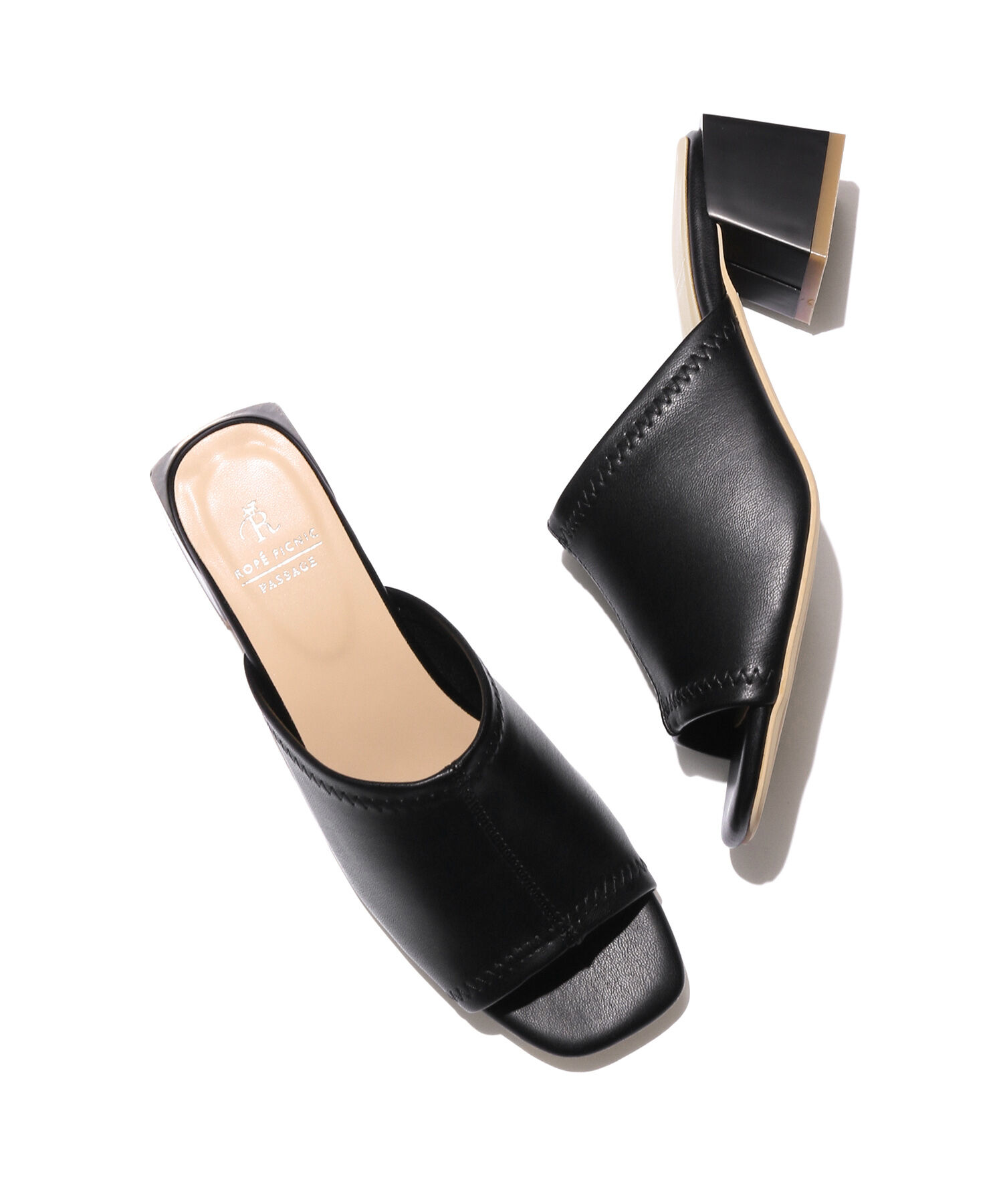 ROPE PICNIC PASSAGE「ソフトストレッチアッパーミュール」|サンダル|