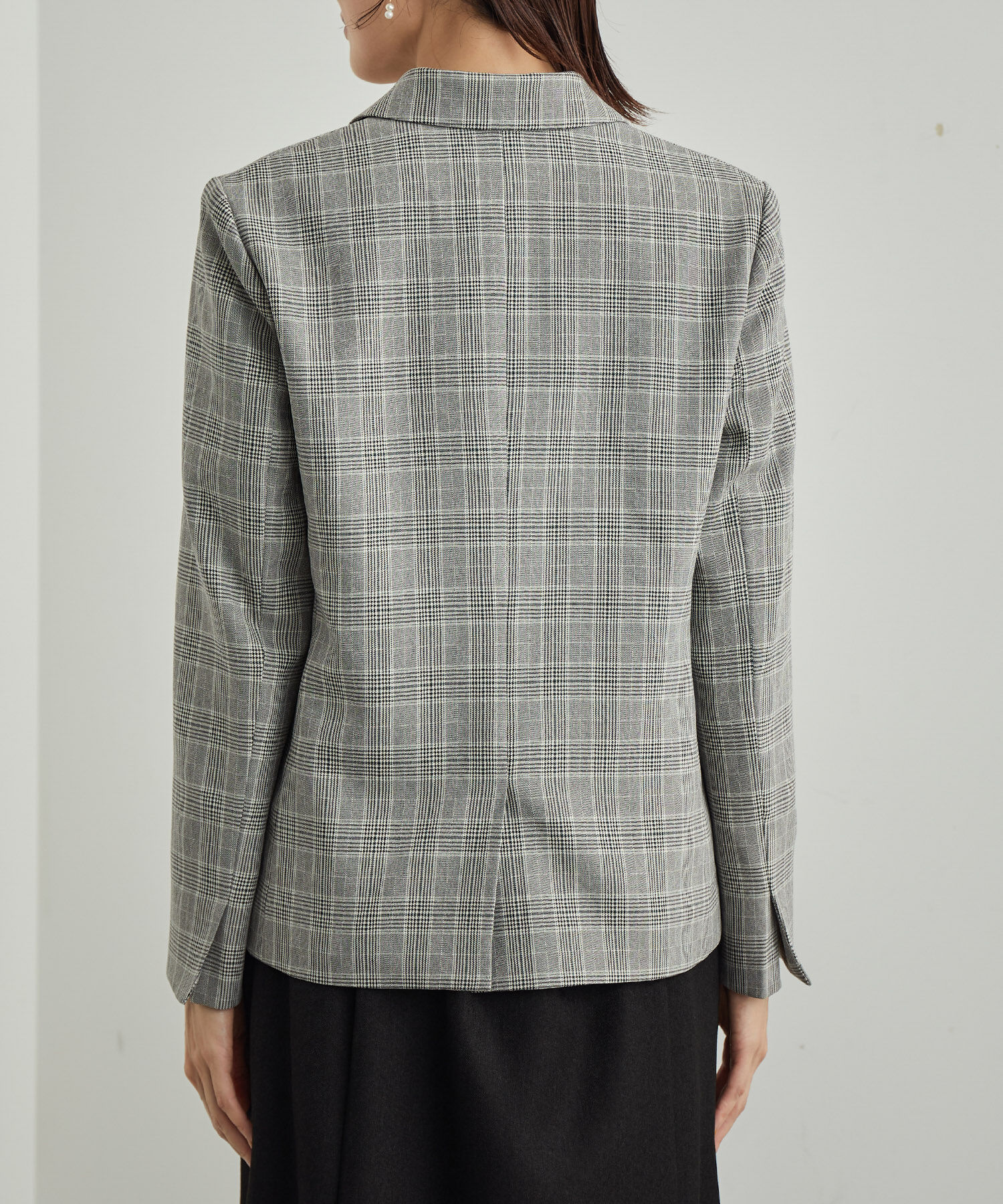 Rope&rsquo;Picnic「ウールライクサキソニーゴールドボタンジャケット(ショート丈)」|テーラードジャケット|