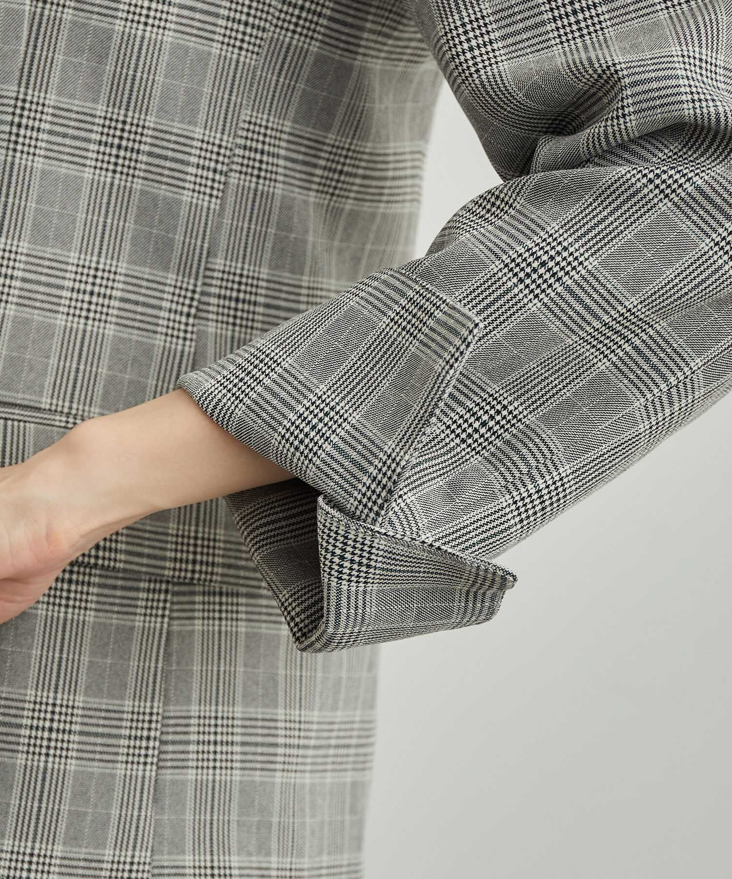 Rope&rsquo;Picnic「ウールライクサキソニーゴールドボタンジャケット(ショート丈)」|テーラードジャケット|