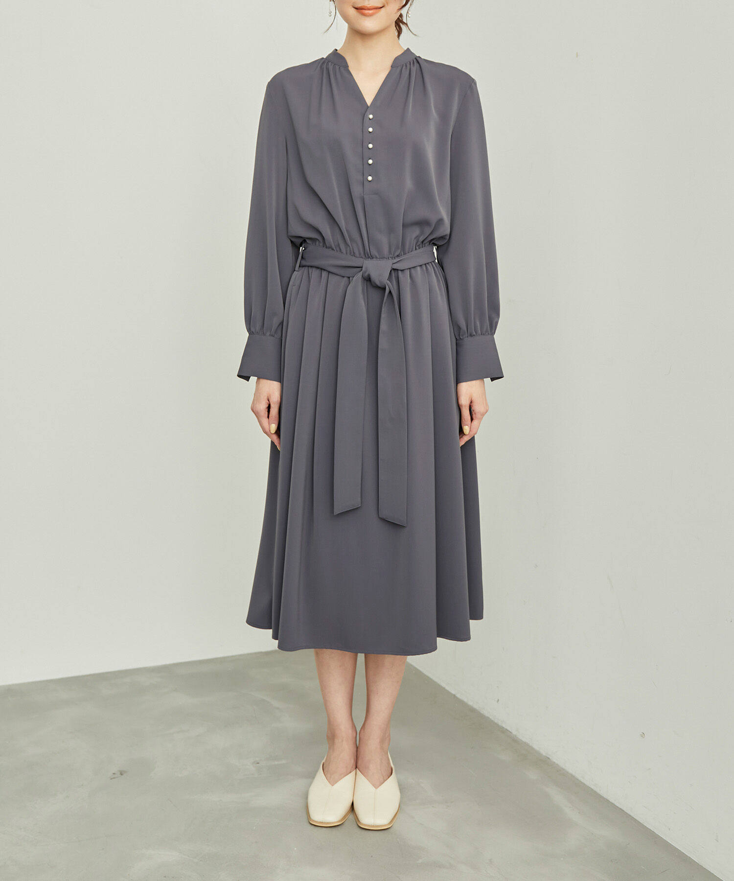 Rope&rsquo;Picnic「多機能ワンピース/パールワンピース」|ワンピース|