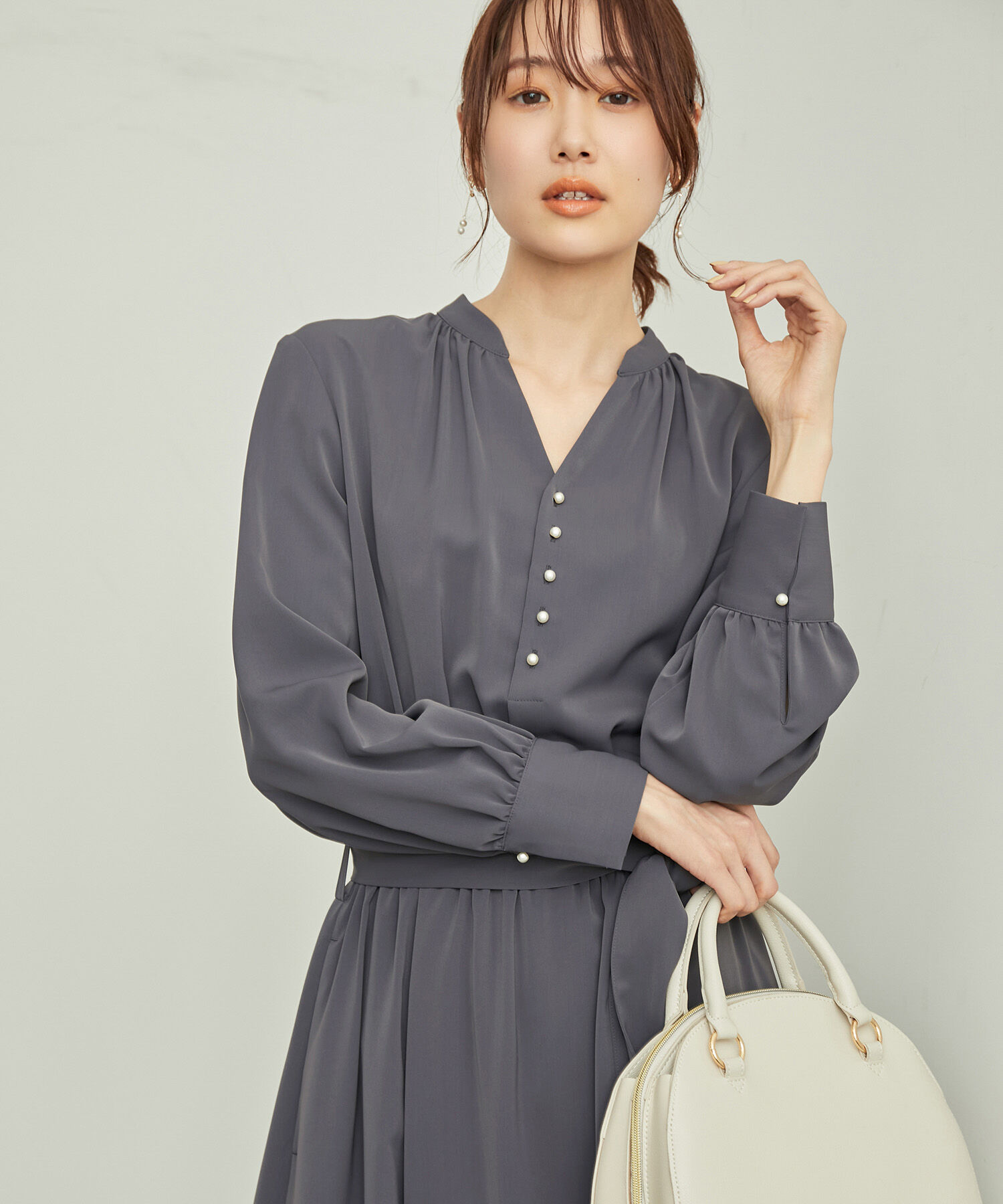 Rope&rsquo;Picnic「多機能ワンピース/パールワンピース」|ワンピース|