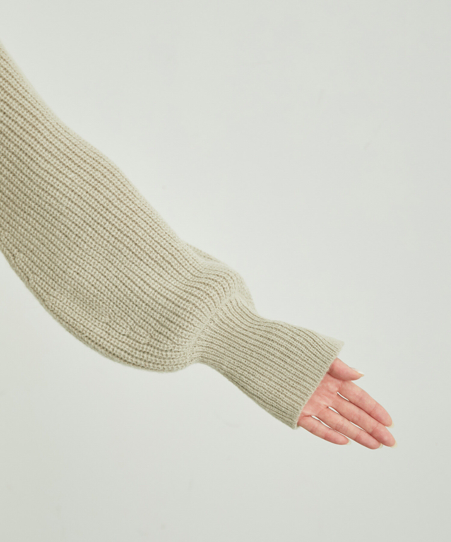 Rope&rsquo;Picnic「【WEB限定】袖ボリュームロングニットワンピース」|ワンピース|