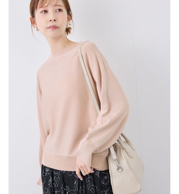 Rope&rsquo;Picnic「【洗濯機OK】ラメ混ドルマンニットプルオーバー」|ニット・セーター|