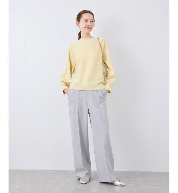 Rope&rsquo;Picnic「【洗濯機OK】ラメ混ドルマンニットプルオーバー」|ニット・セーター|