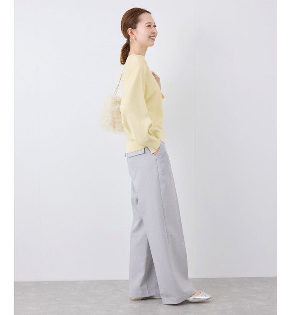 Rope&rsquo;Picnic「【洗濯機OK】ラメ混ドルマンニットプルオーバー」|ニット・セーター|