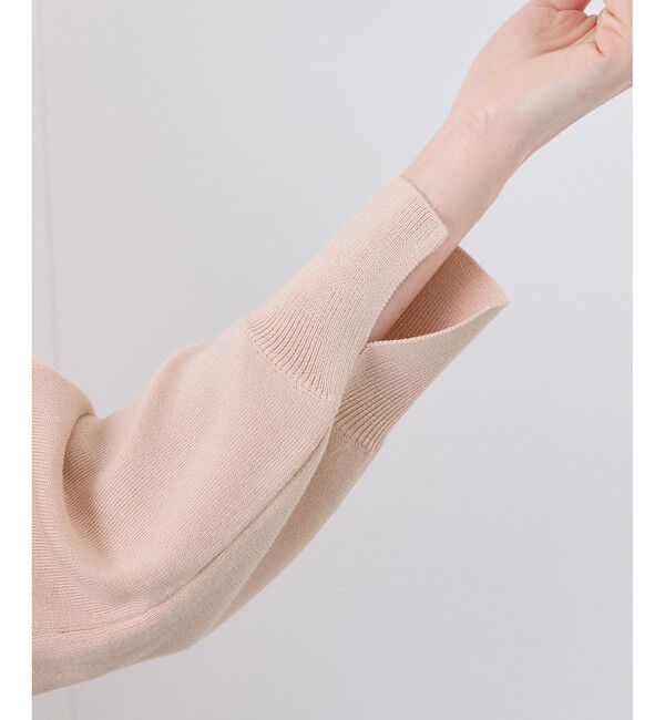 Rope&rsquo;Picnic「【洗濯機OK】ラメ混ドルマンニットプルオーバー」|ニット・セーター|