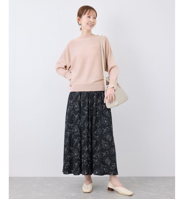 Rope&rsquo;Picnic「【洗濯機OK】ラメ混ドルマンニットプルオーバー」|ニット・セーター|