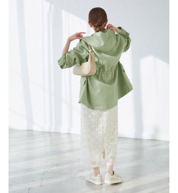 Rope&rsquo;Picnic「【花粉ガード・撥水加工】ミドル丈マウンテンパーカ スプリングコート」|その他|