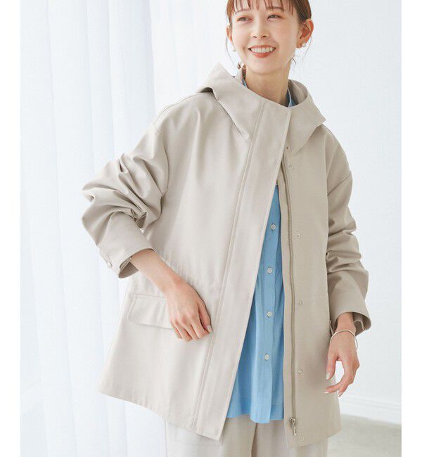 Rope&rsquo;Picnic「【花粉ガード・撥水加工】ミドル丈マウンテンパーカ スプリングコート」|その他|