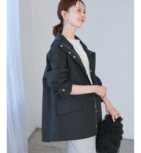 Rope&rsquo;Picnic「【花粉ガード・撥水加工】ミドル丈マウンテンパーカ スプリングコート」|その他|