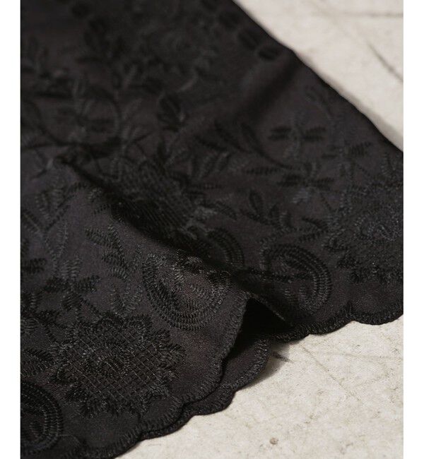 Rope&rsquo;Picnic「刺繍イージーワイドパンツ」|チノ|