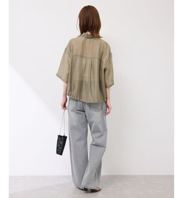 Rope&rsquo;Picnic「【emur/エミュール】シアーリネンタンブラーシャツ」|シャツ・ブラウス|