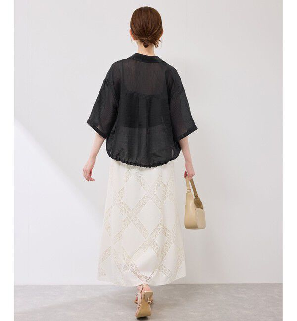 Rope&rsquo;Picnic「【emur/エミュール】シアーリネンタンブラーシャツ」|シャツ・ブラウス|