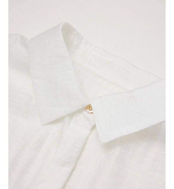 Rope&rsquo;Picnic「【emur/エミュール】シアーリネンタンブラーシャツ」|シャツ・ブラウス|