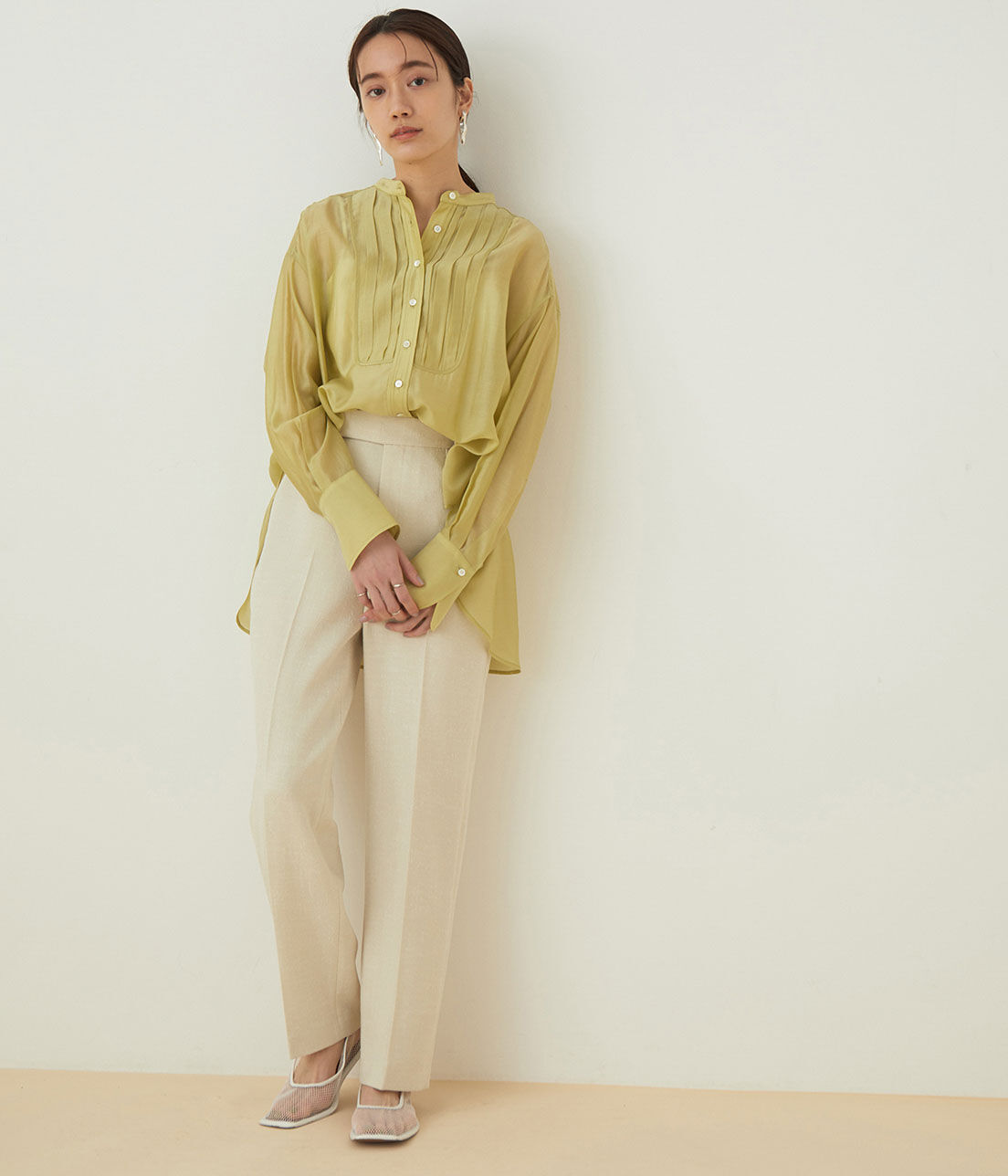 ADAM ET ROPE'「【JVAM】SQUARE MESH FLAT」|その他|