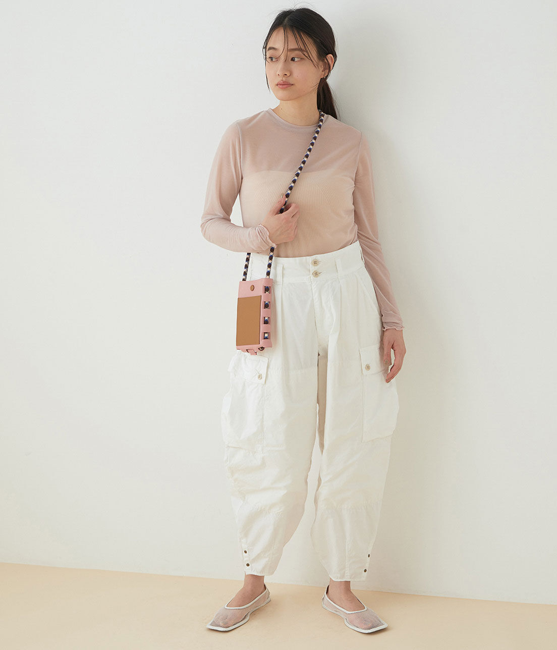 ADAM ET ROPE'「【JVAM】SQUARE MESH FLAT」|その他|