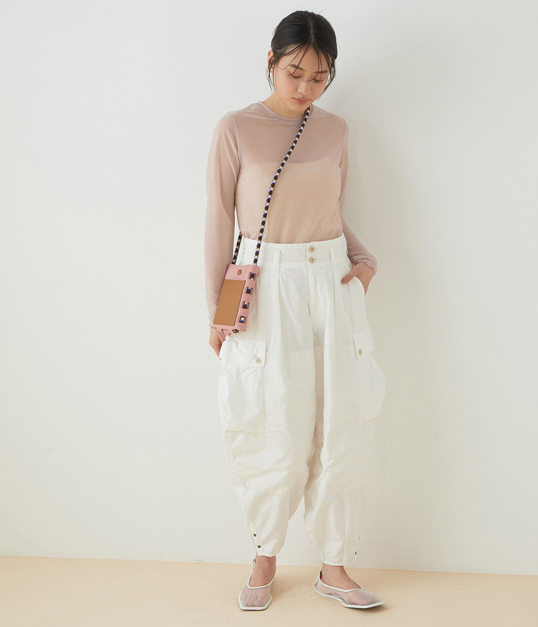 ADAM ET ROPE'「【JVAM】SQUARE MESH FLAT」|その他|