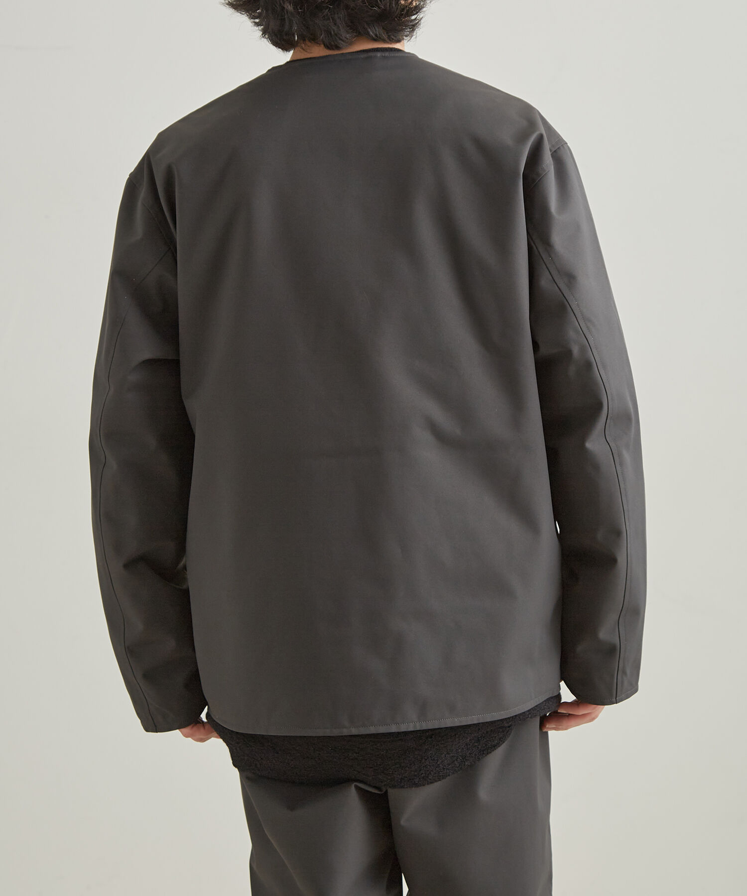 ADAM ET ROPE'「【ALLIED/アライド】 LOFTECH ノーカラージャケット ブルゾン / 撥水性 / 保温性」|ノーカラージャケット|