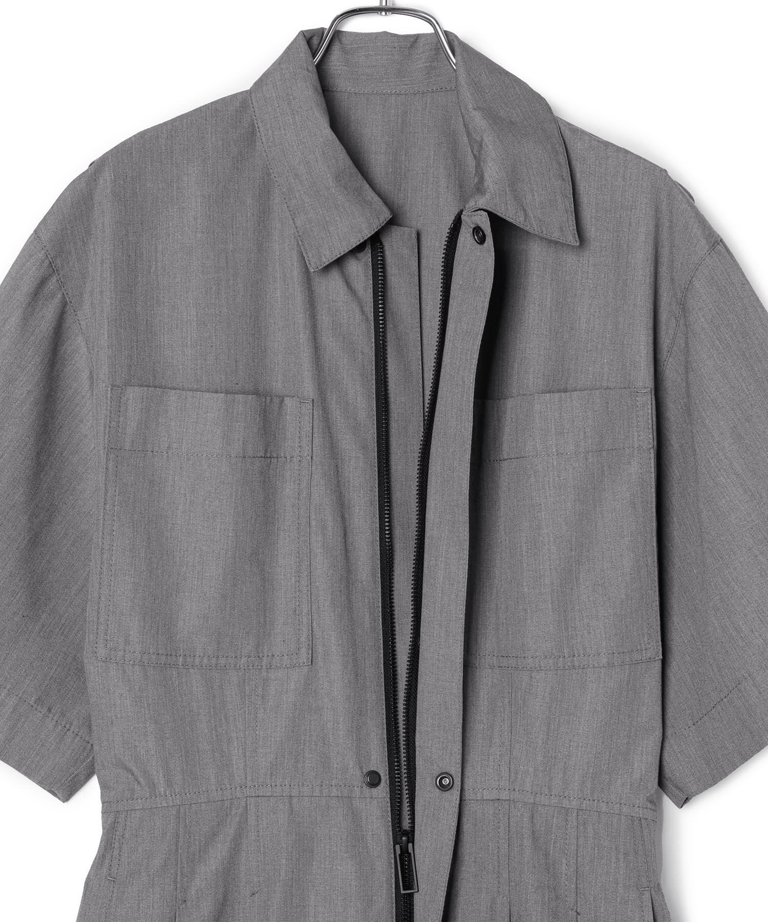 ADAM ET ROPE'「【サステナブル】バックイージージャンプスーツ」|オールインワン|