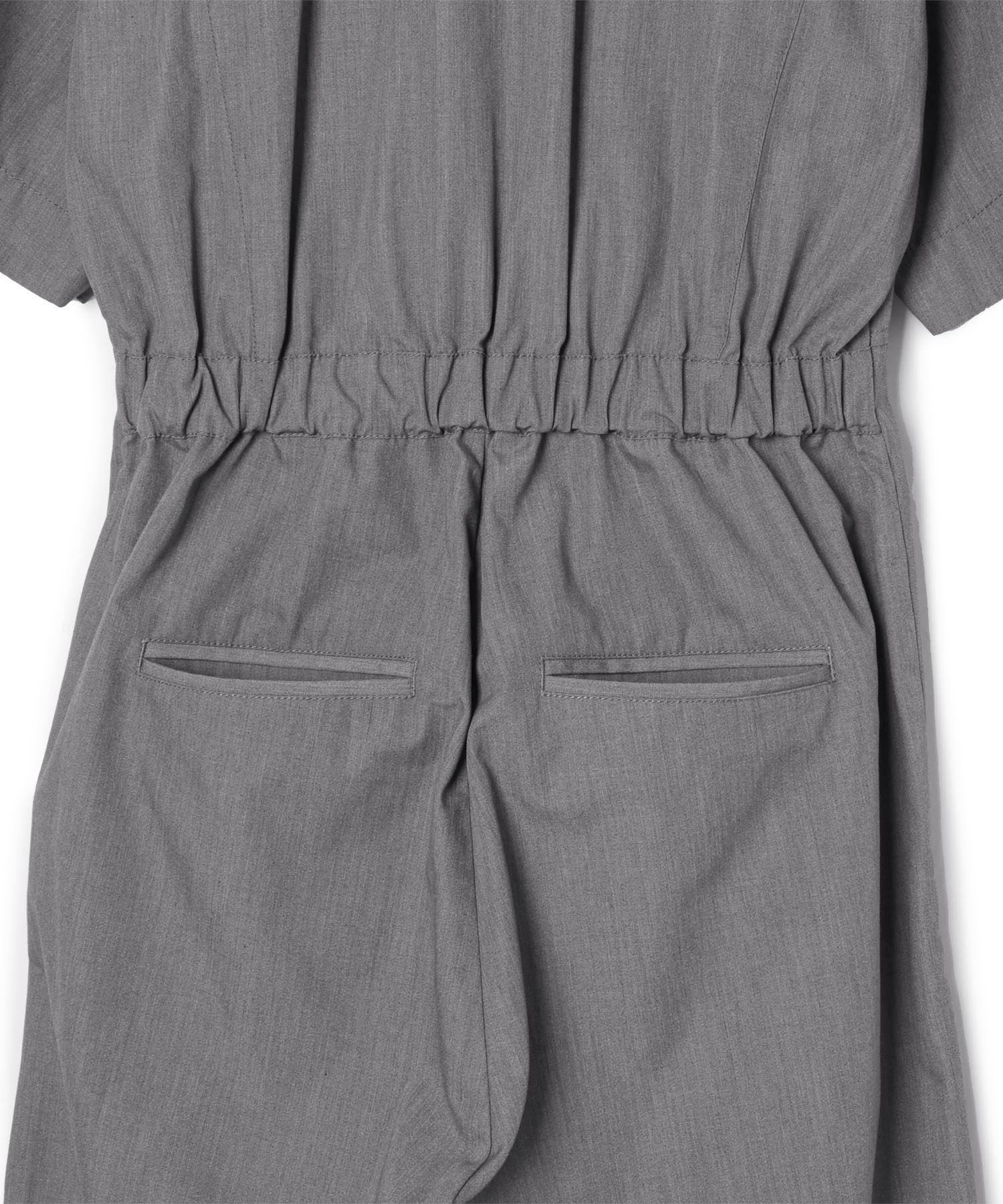 ADAM ET ROPE'「【サステナブル】バックイージージャンプスーツ」|オールインワン|