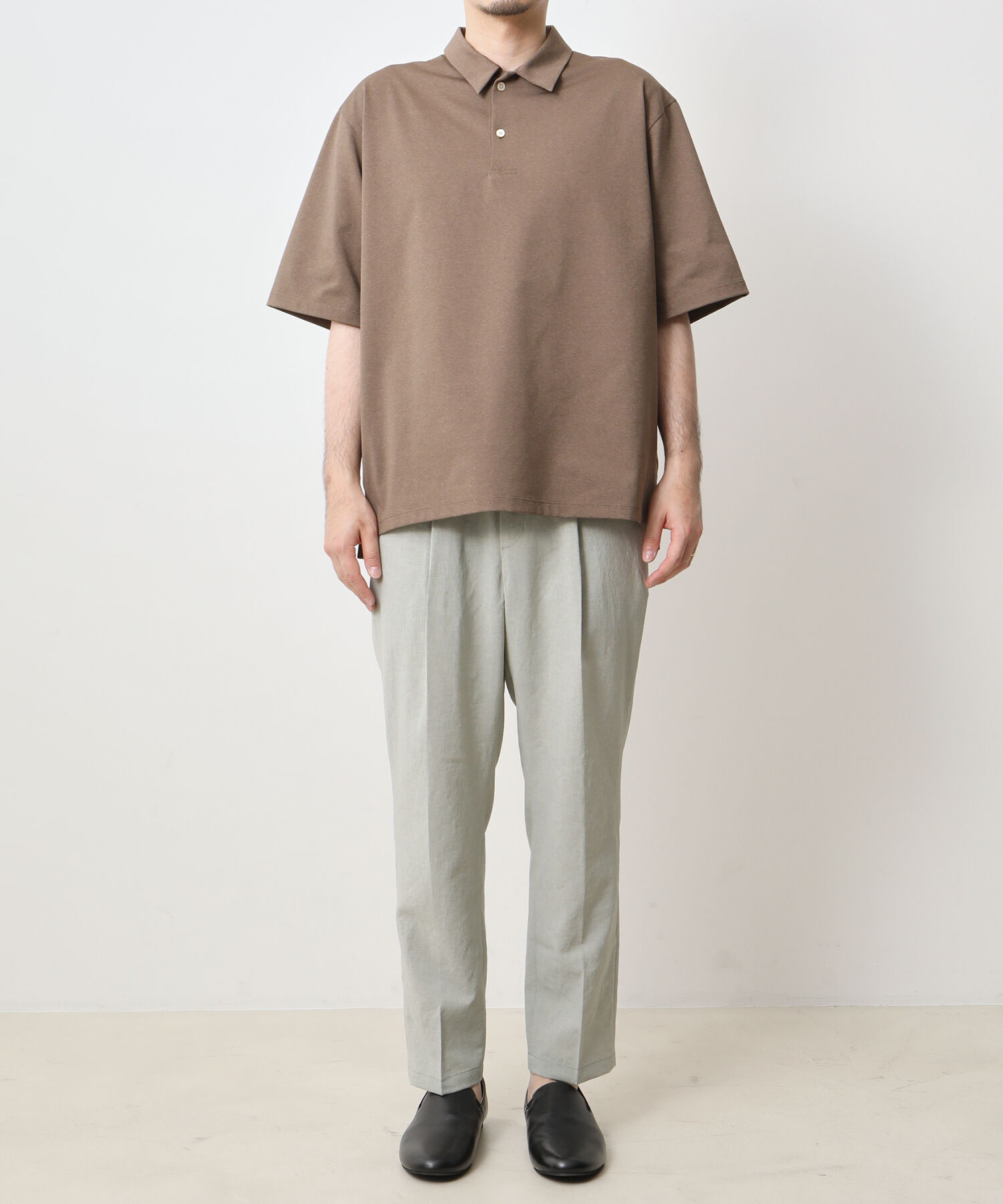 ADAM ET ROPE'「《接触冷感・吸水速乾・イージーケア》 テーパード イージー スラックス / ユニセックス」|その他|