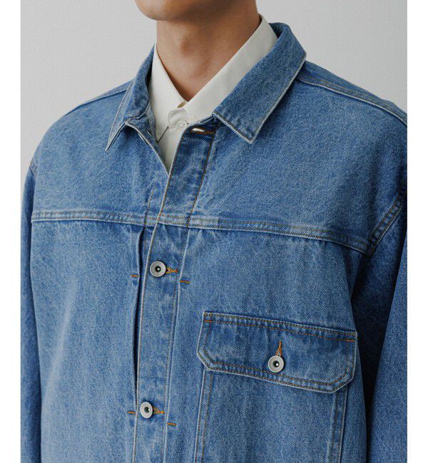 ADAM ET ROPE'「ブリーチ デニムジャケット / ADAM ET ROPE' JEANS -PERS-」|デニムジャケット|