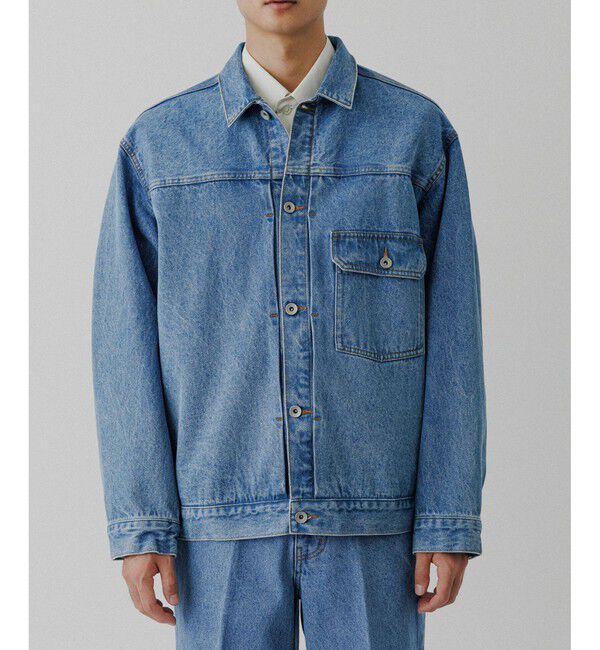 ADAM ET ROPE'「ブリーチ デニムジャケット / ADAM ET ROPE' JEANS -PERS-」|デニムジャケット|