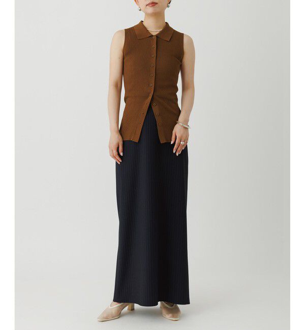 ADAM ET ROPE'「【一部WEB限定カラー】・【接触冷感】マルチWAYレイヤードシャツスカート」|スカート|