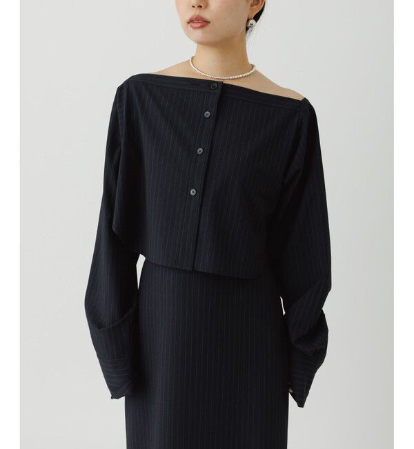 ADAM ET ROPE'「【一部WEB限定カラー】・【接触冷感】マルチWAYレイヤードシャツスカート」|スカート|