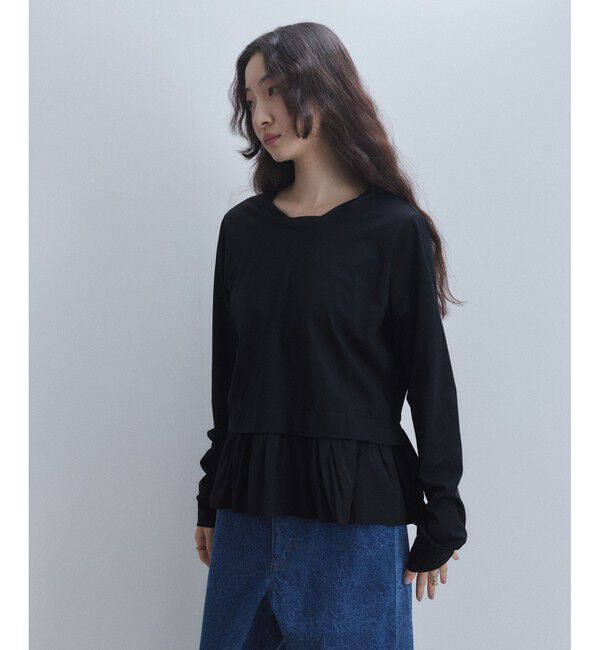 ADAM ET ROPE'「【WEB限定】2WAYバックリボントップス」|Tシャツ・カットソー|