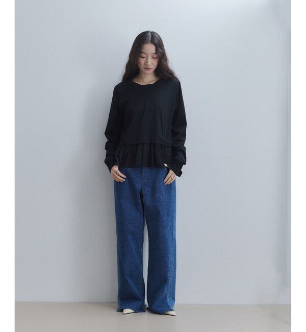 ADAM ET ROPE'「【WEB限定】2WAYバックリボントップス」|Tシャツ・カットソー|