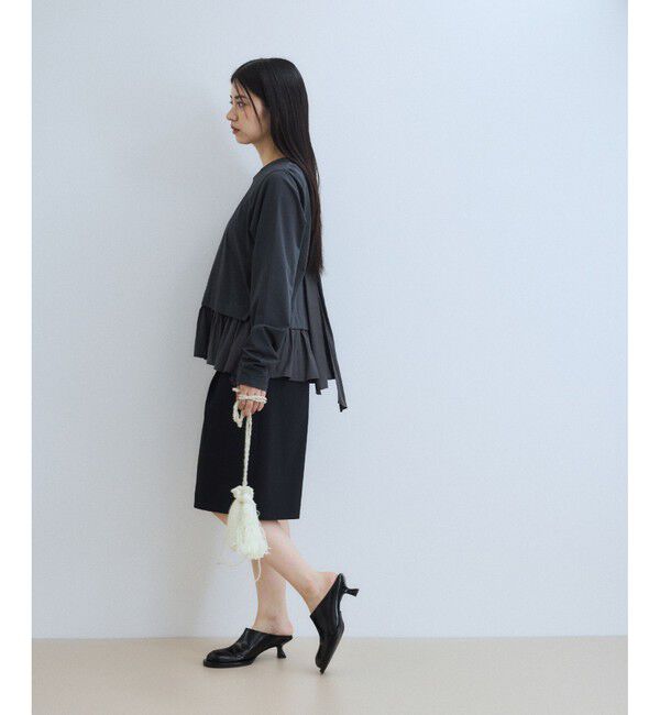 ADAM ET ROPE'「【WEB限定】2WAYバックリボントップス」|Tシャツ・カットソー|