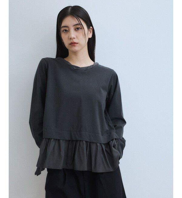 ADAM ET ROPE'「【WEB限定】2WAYバックリボントップス」|Tシャツ・カットソー|