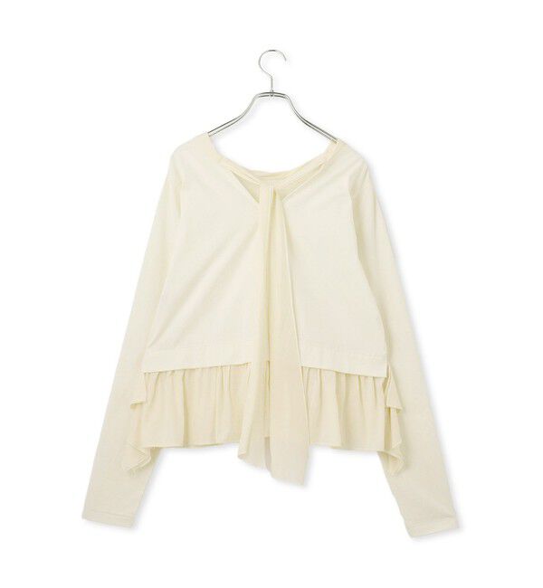 ADAM ET ROPE'「【WEB限定】2WAYバックリボントップス」|Tシャツ・カットソー|