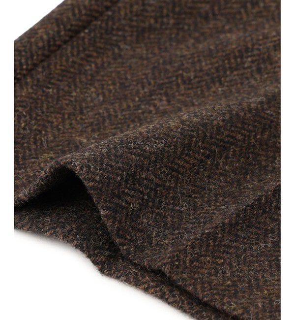 ADAM ET ROPE'「【EMOELLE】へリンボーンワイドパンツ」|チノ|