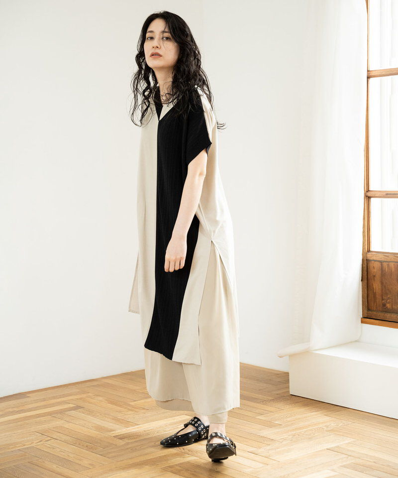  「2WAY切替ロングブラウス」|シャツ・ブラウス|