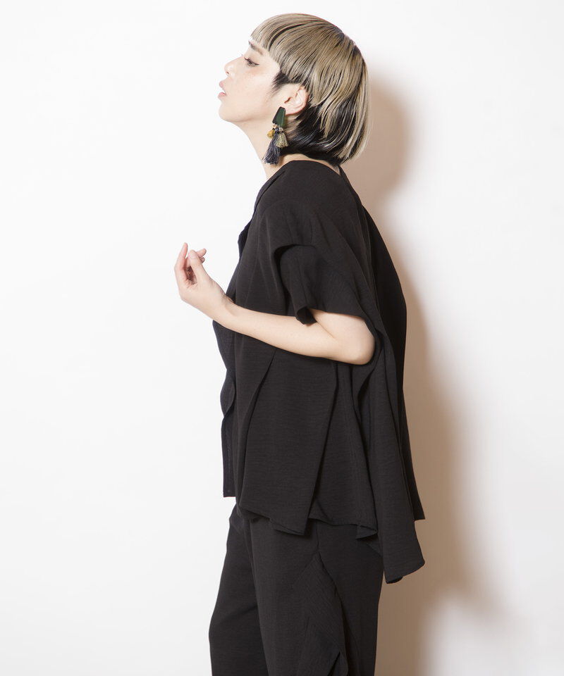  「タックボリュームブラウス」|シャツ・ブラウス|