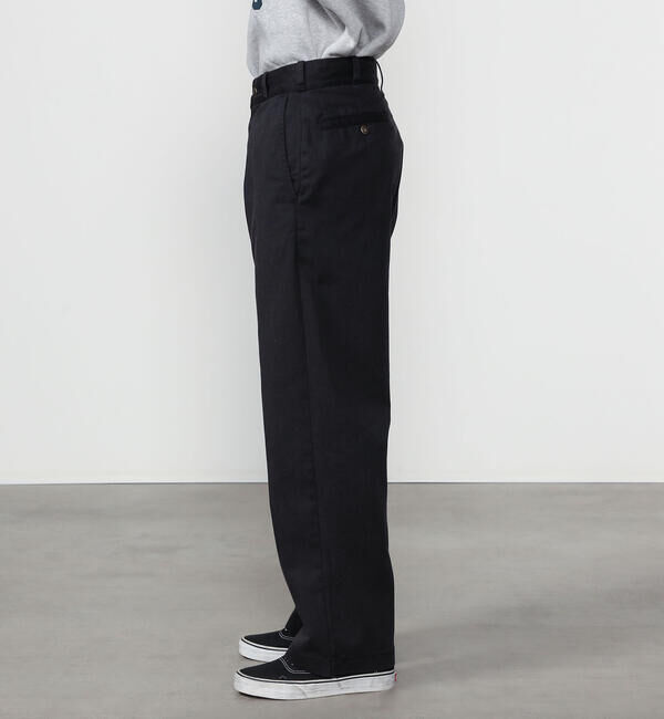  「TUF-NUT | T/C TWILL WIDE WORK TROUSERS MEN」|チノ|