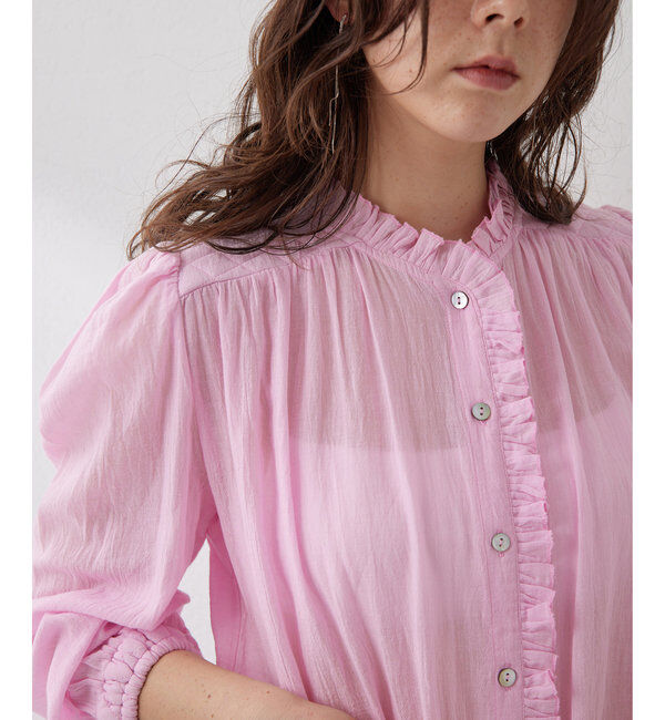  「フリルギャザーブラウス」|シャツ・ブラウス|