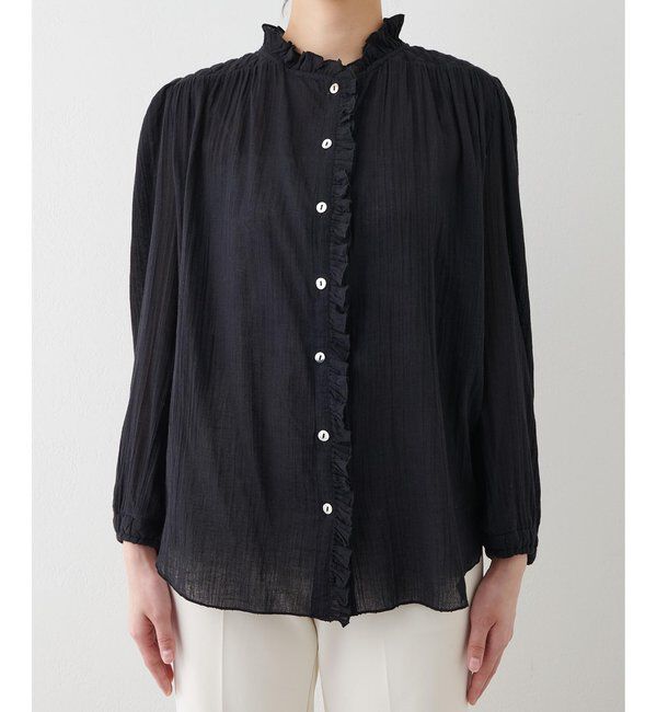  「フリルギャザーブラウス」|シャツ・ブラウス|