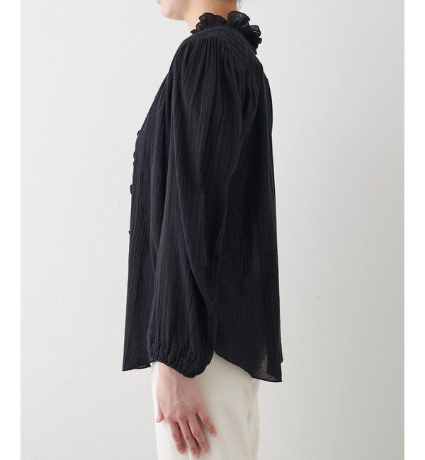  「フリルギャザーブラウス」|シャツ・ブラウス|