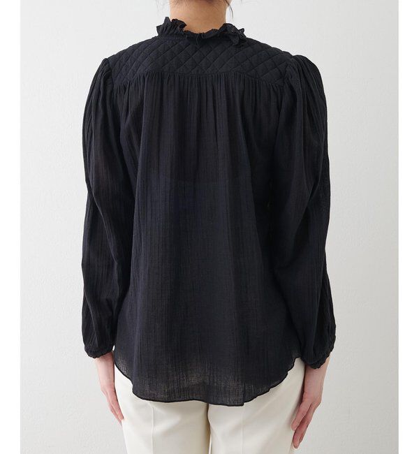  「フリルギャザーブラウス」|シャツ・ブラウス|