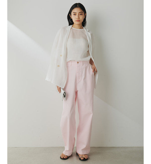  「クルーネックラミーブラウス」|シャツ・ブラウス|